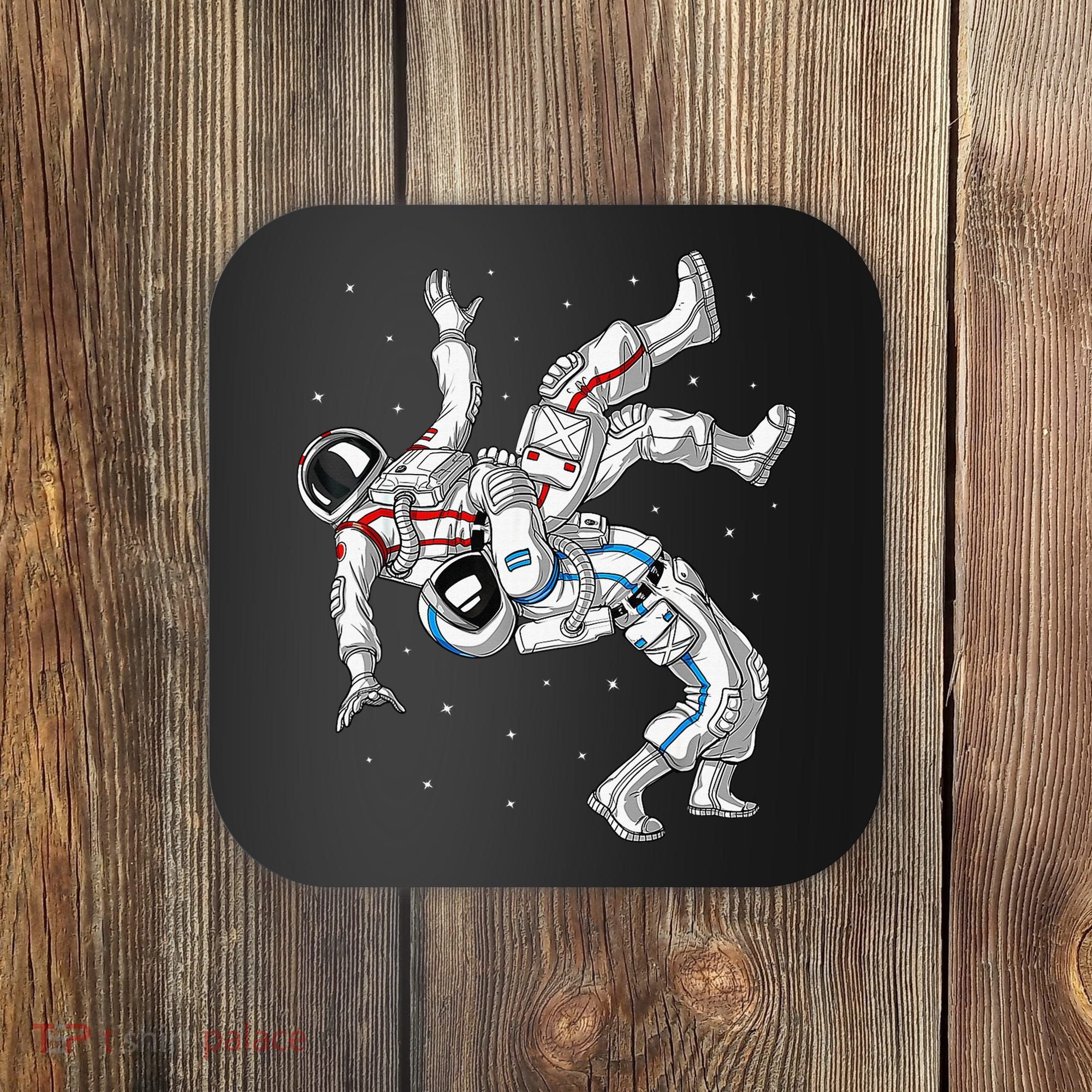Astronaut Brazilian Jiu-Jitsu Judo Martial Arts Grappling Coaster