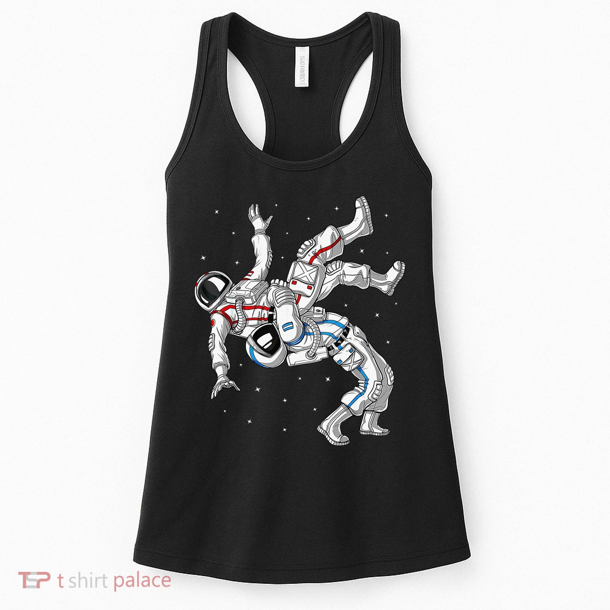 Astronaut Brazilian Jiu-Jitsu Judo Martial Arts Grappling Women's Tank Top