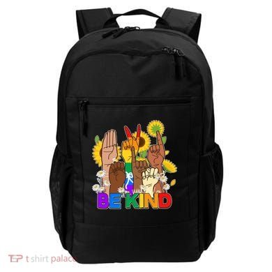 ASL Be Kind Sign Language Backpack