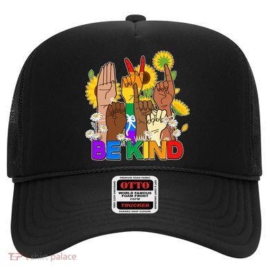 ASL Be Kind Sign Language Hat