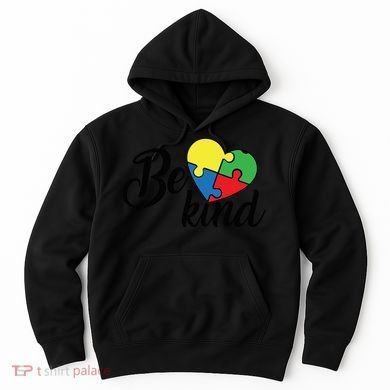 Autism, Be Kind Heart, Autism Awareness Hoodie