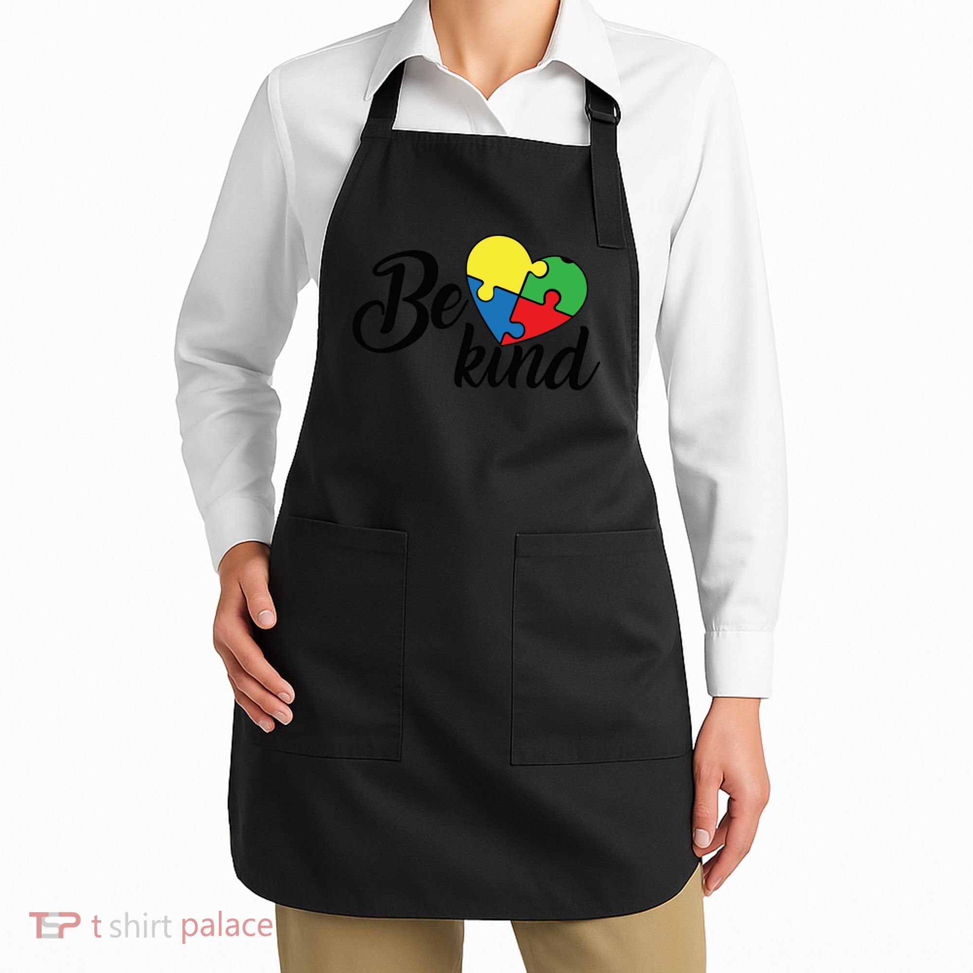 Autism, Be Kind Heart, Autism Awareness Apron