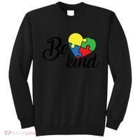 Autism, Be Kind Heart, Autism Awareness Sweatshirt thumb 0
