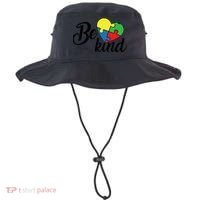Autism, Be Kind Heart, Autism Awareness Bucket Hat thumb 0