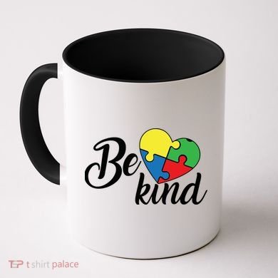 Autism, Be Kind Heart, Autism Awareness Coffee Mug