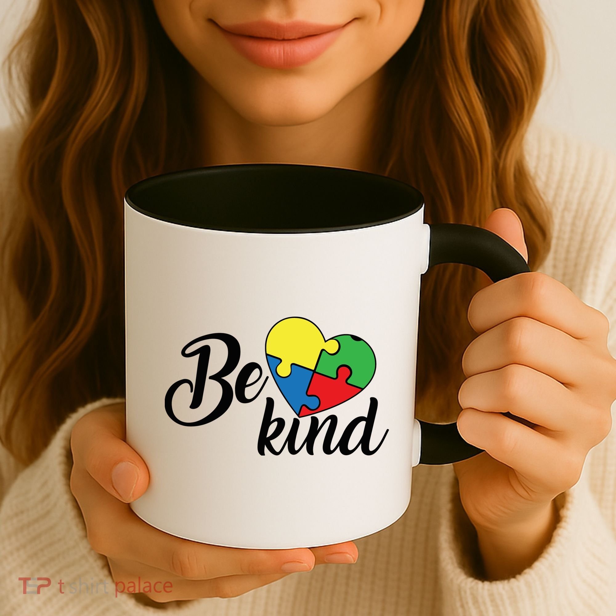 Autism, Be Kind Heart, Autism Awareness Coffee Mug