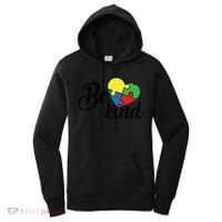 Autism, Be Kind Heart, Autism Awareness Women's Hoodie thumb 0