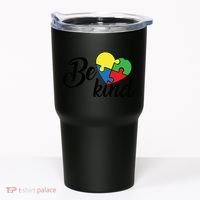 Autism, Be Kind Heart, Autism Awareness Tumbler thumb 0