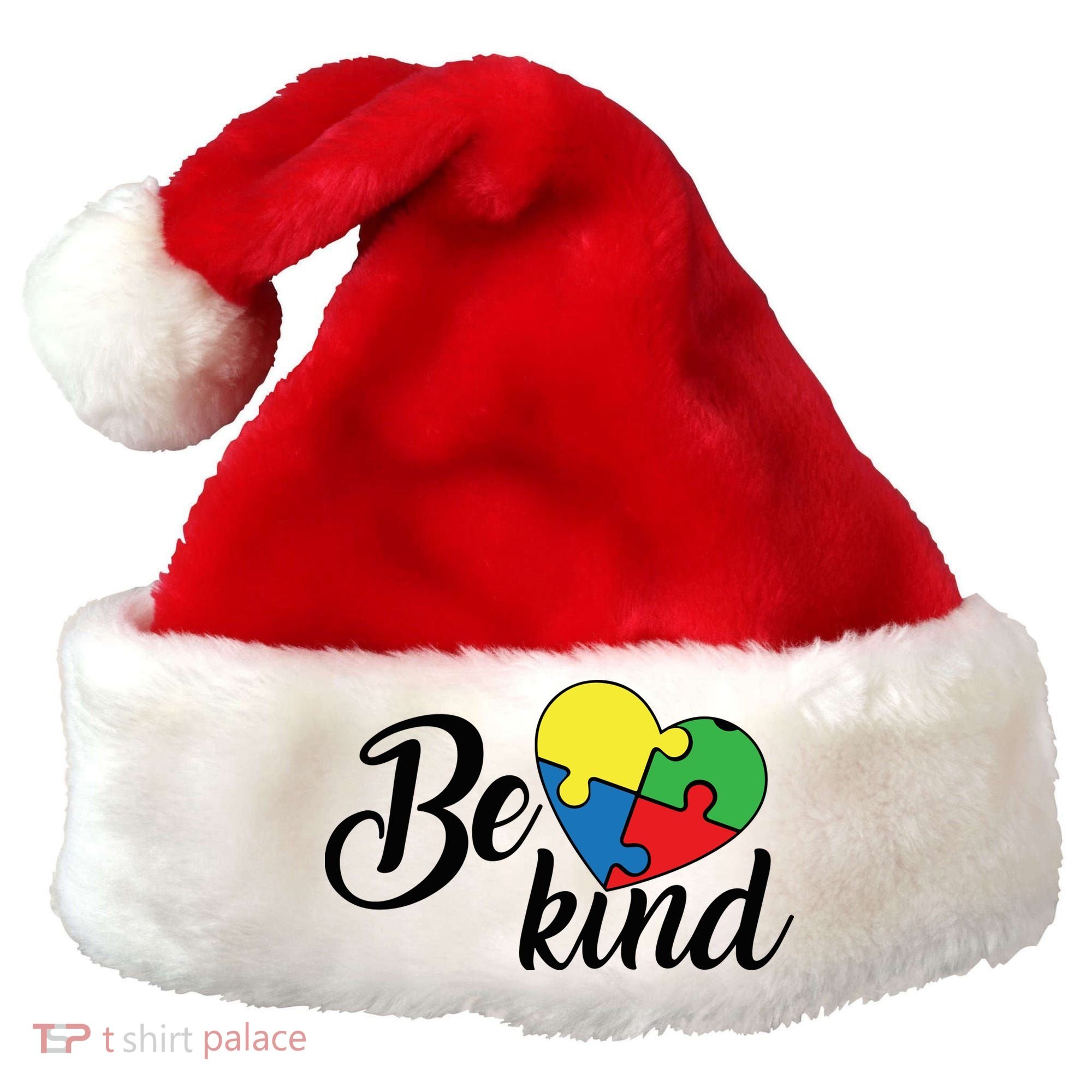 Autism, Be Kind Heart, Autism Awareness Santa Hat