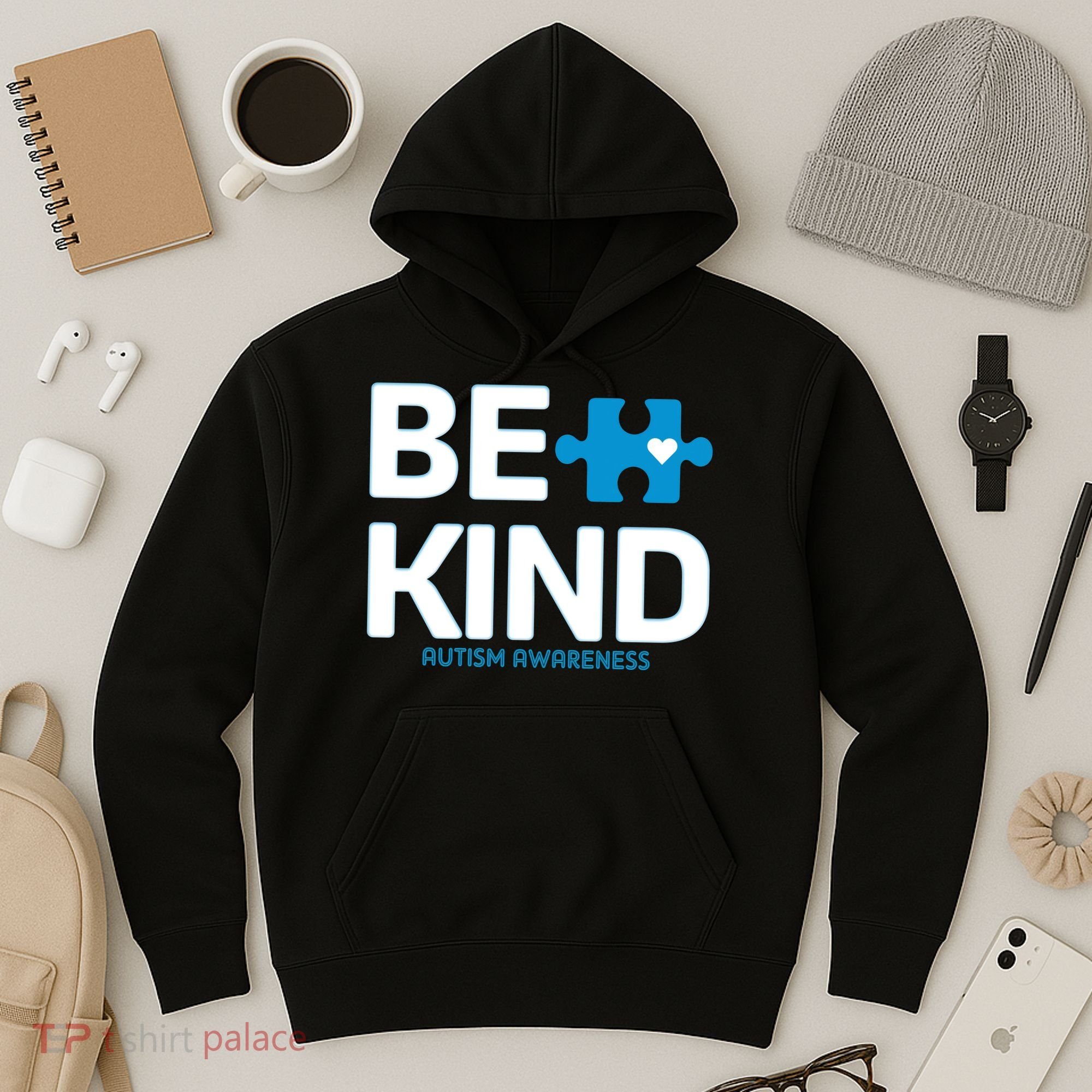 Autism Be Kind E Kind Autism Awareness Hoodie