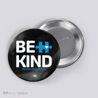 Autism Be Kind E Kind Autism Awareness Button thumb 0