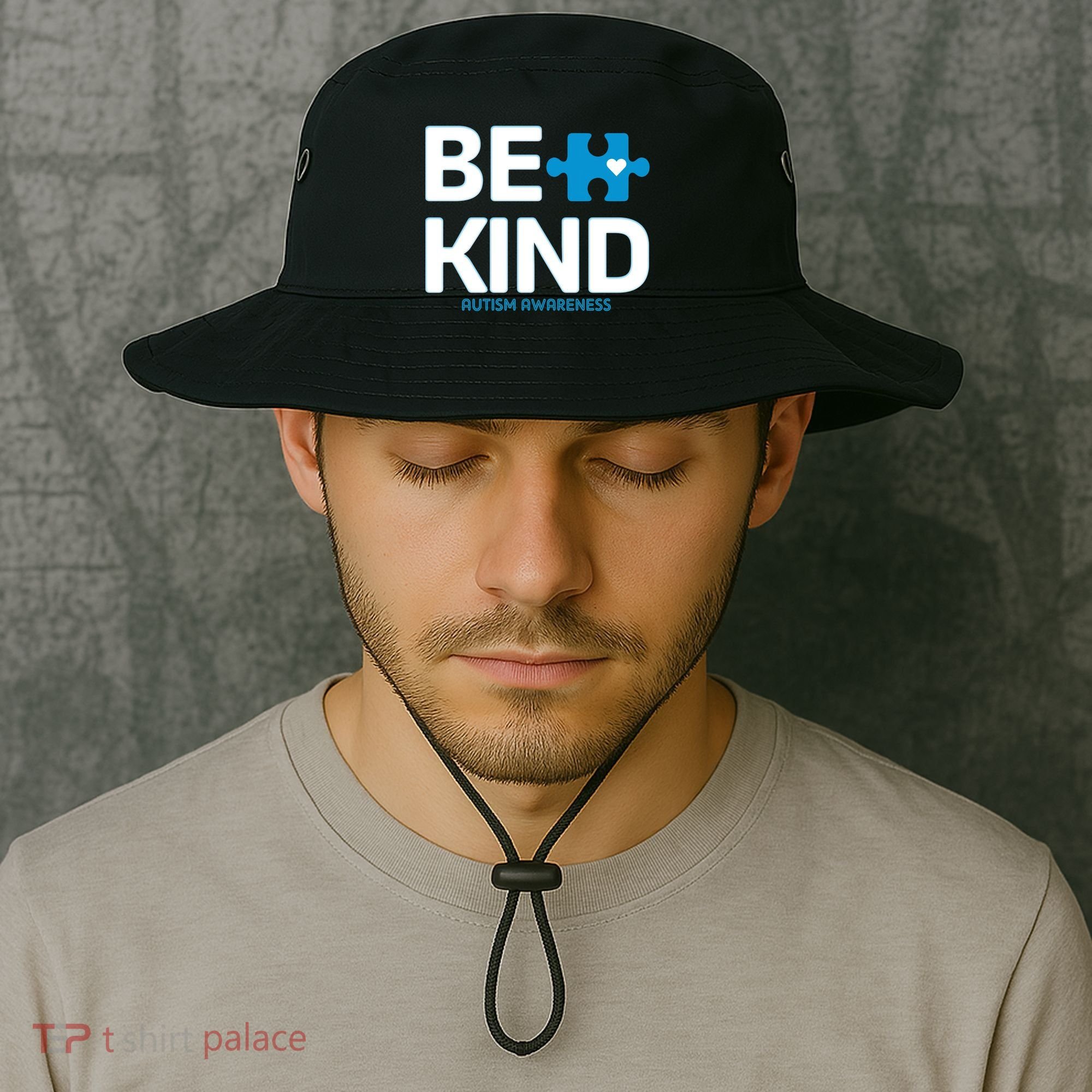 Autism Be Kind E Kind Autism Awareness Bucket Hat