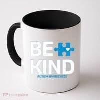 Autism Be Kind E Kind Autism Awareness Coffee Mug thumb 0
