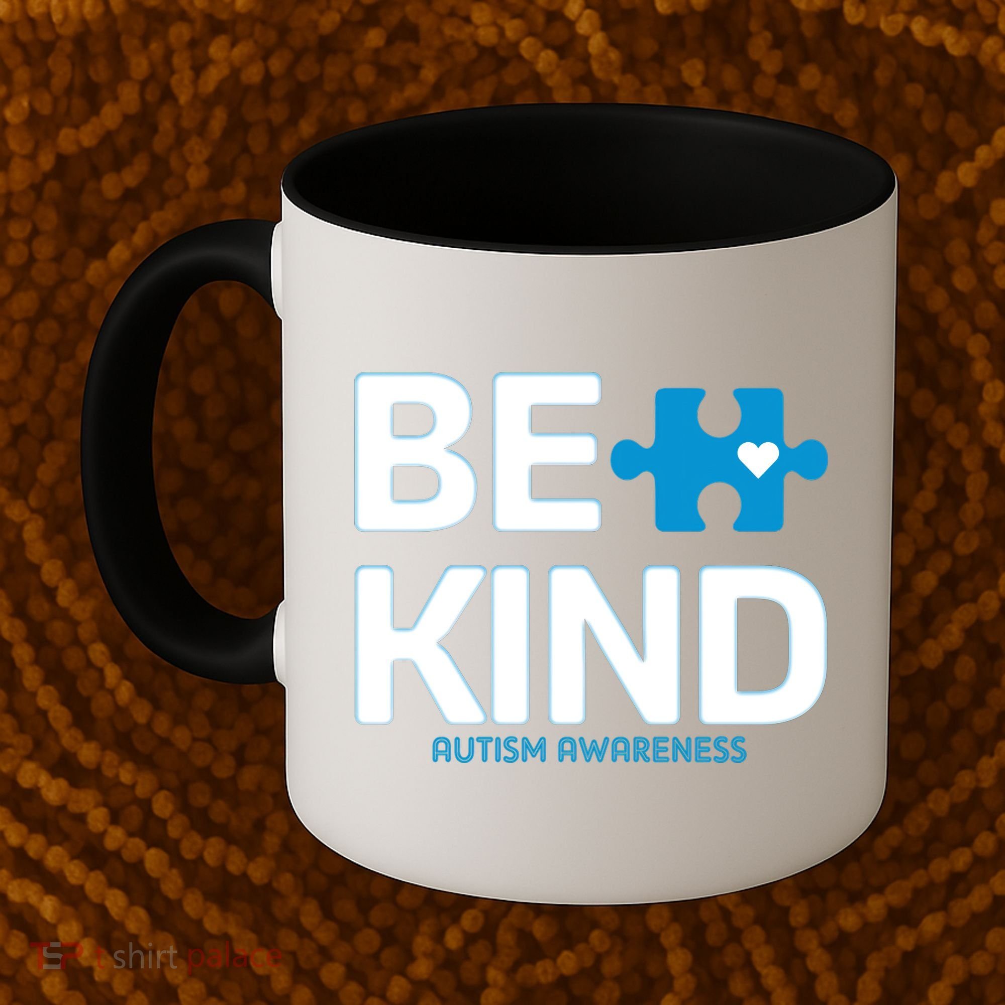 Autism Be Kind E Kind Autism Awareness Coffee Mug