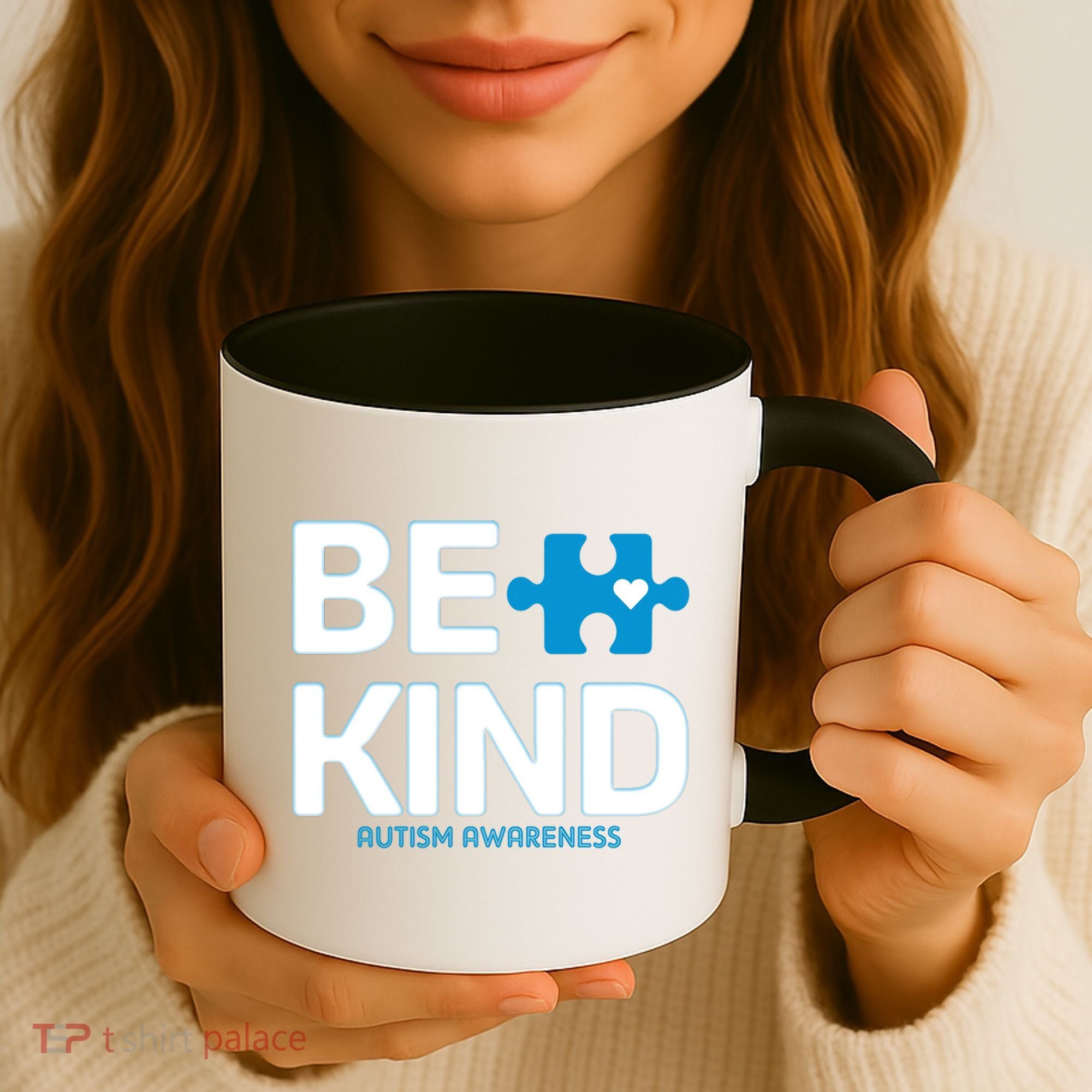 Autism Be Kind E Kind Autism Awareness Coffee Mug