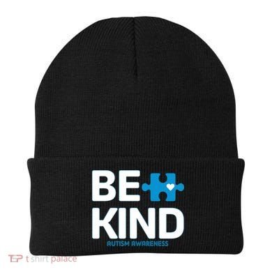Autism Be Kind E Kind Autism Awareness Beanie