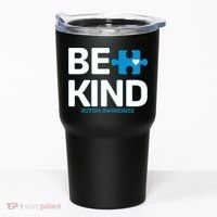 Autism Be Kind E Kind Autism Awareness Tumbler thumb 0