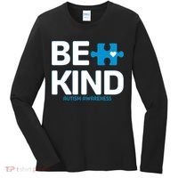 Autism Be Kind E Kind Autism Awareness Women's Long Sleeve Shirt thumb 0