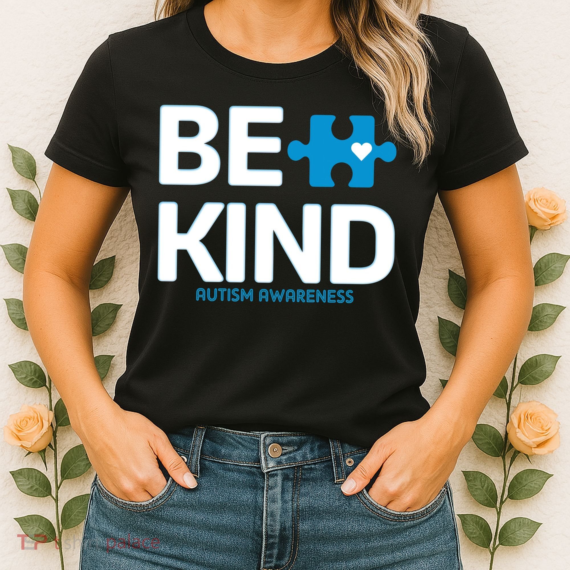 Autism Be Kind E Kind Autism Awareness Women's T-Shirt