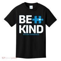 Autism Be Kind E Kind Autism Awareness Kids T-Shirt thumb 0