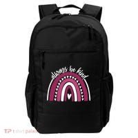 Always Be Kind Inspirational Rainbow Backpack thumb 0