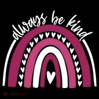 Always Be Kind Inspirational Rainbow Toddler Hoodie thumb 2