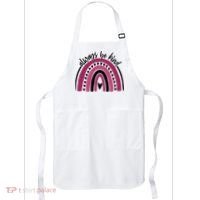 Always Be Kind Inspirational Rainbow Apron thumb 0