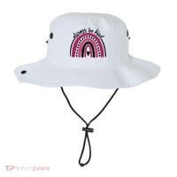 Always Be Kind Inspirational Rainbow Bucket Hat thumb 0