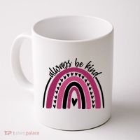 Always Be Kind Inspirational Rainbow Coffee Mug thumb 0
