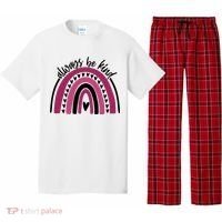 Always Be Kind Inspirational Rainbow Pajama Set thumb 0