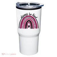 Always Be Kind Inspirational Rainbow Tumbler thumb 0