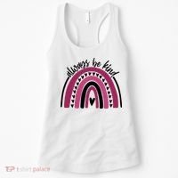 Always Be Kind Inspirational Rainbow Women's Tank Top thumb 0