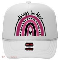 Always Be Kind Inspirational Rainbow Hat thumb 0