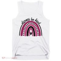 Always Be Kind Inspirational Rainbow Tank Top thumb 0