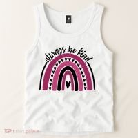 Always Be Kind Inspirational Rainbow Tank Top thumb 2