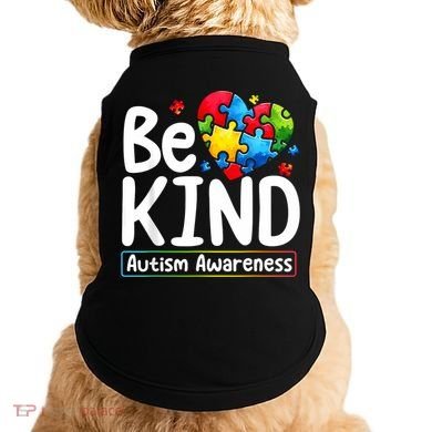 Autism Be Kind Be Kind Autism Awareness Doggie Tank