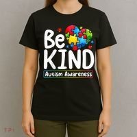 Autism Be Kind Be Kind Autism Awareness T-Shirt thumb 4