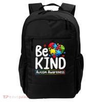 Autism Be Kind Be Kind Autism Awareness Backpack thumb 0