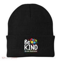 Autism Be Kind Be Kind Autism Awareness Beanie thumb 0