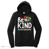 Autism Be Kind Be Kind Autism Awareness Women's Hoodie thumb 0