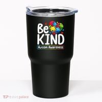 Autism Be Kind Be Kind Autism Awareness Tumbler thumb 0
