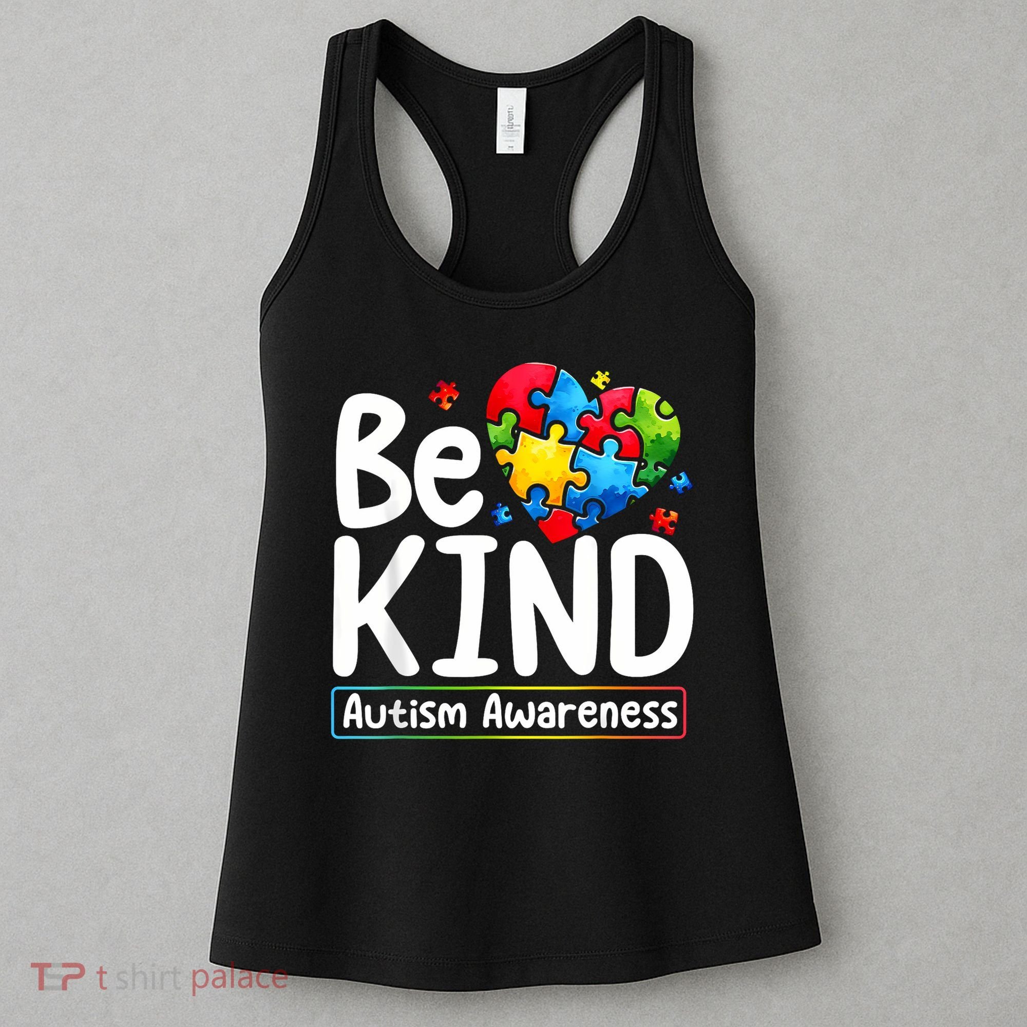 Autism Be Kind Be Kind Autism Awareness Women's Tank Top