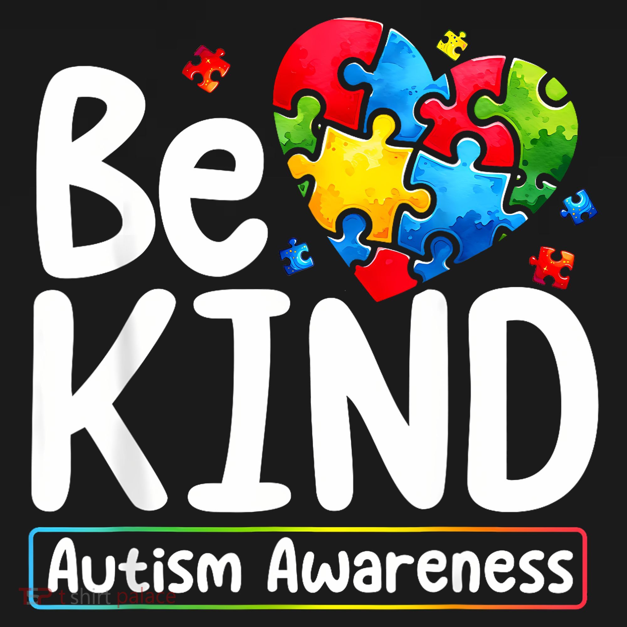 Autism Be Kind Be Kind Autism Awareness Toddler Hoodie