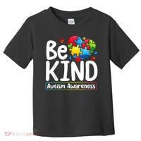 Autism Be Kind Be Kind Autism Awareness Toddler T-Shirt thumb 0