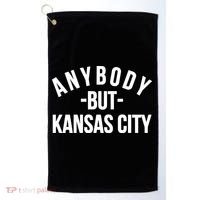 Anybody But Kansas City Golf Towel thumb 0