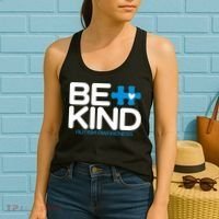 Autism Be Kind  Be Kind Autism Awareness Women's Tank Top thumb 2