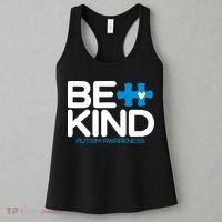Autism Be Kind  Be Kind Autism Awareness Women's Tank Top thumb 3