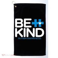 Autism Be Kind  Be Kind Autism Awareness Golf Towel thumb 0