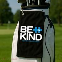 Autism Be Kind  Be Kind Autism Awareness Golf Towel thumb 2