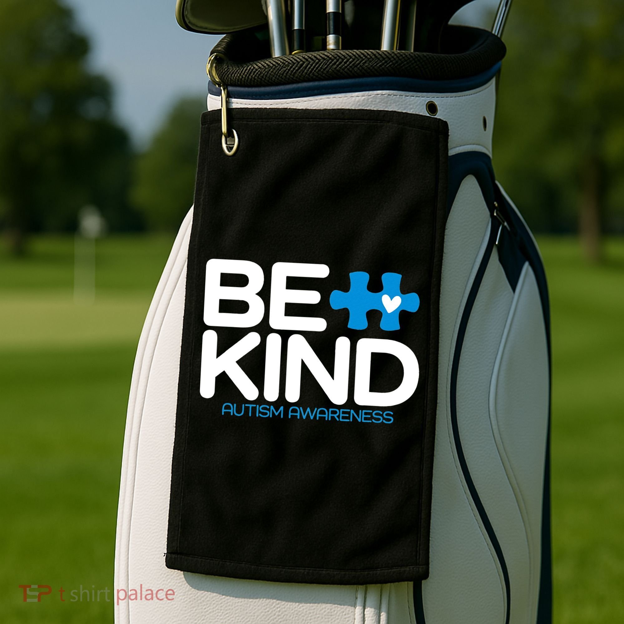 Autism Be Kind  Be Kind Autism Awareness Golf Towel